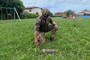 Neutralizzata dagli artificieri del 2° Reggimento Pontieri di Piacenza una granata della seconda guerra mondiale ritrovata a Massa