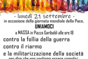 Manifestazione per la Giornata Internazionale della Pace: "No alla guerra, no al riarmo: scendiamo in piazza!"