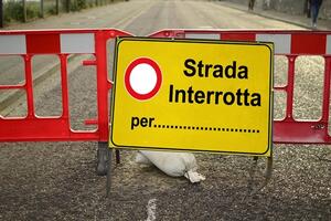 Viabilità: interruzione della circolazione SP 63 Guinadi  a Pontremoli