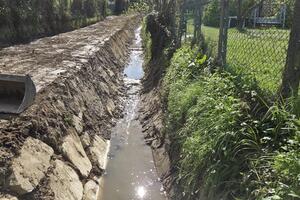 Canale di Monteverde, rimodellata la sezione: intervento a Fossone