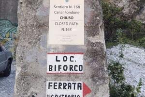 Canale Fondone inagibile per il lavoro di escavazione delle cave vicine: la segnalazione del Cai di Massa
