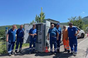 Italgas porta il metano in località Torrano nel comune di Pontremoli