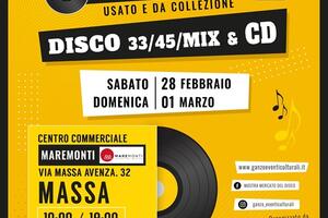 Mostra del Disco di Massa 4° edizione al Centro Commerciale MareMonti