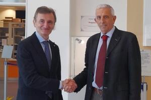 Il Prefetto di Massa Carrara Gaetano Cupello in visita all'ospedale Apuane