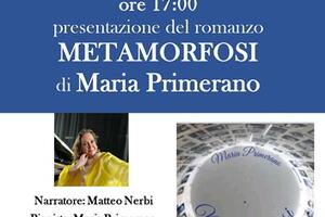 Metamorfosi: presentazione concerto del libro di Maria Primerano al ridotto degli Animosi il 20 marzo