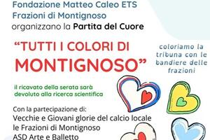 La partita del cuore a Montignoso il 22 giugno: Sport, arte e solidarietà per un grande evento comunitario