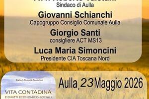 "Vita contadina e diritti economico-sociali: noia e riflessioni in un villaggio agricolo" di Paolo jr Mancini: presentazione del libro ad Aulla il 23 maggio