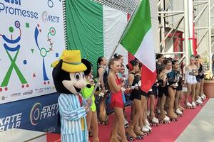Grande evento di pattinaggio artistico a Massa e Luni Mare: in luce gli atleti della Rotellistica Apuana Carrara