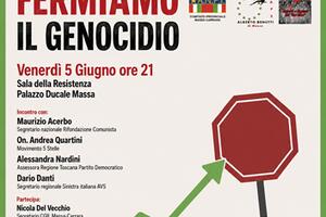 "Fermiamo la guerra, fermiamo il genocidio": convegno a Massa di Gaza Fuorifuoco il 5 giugno