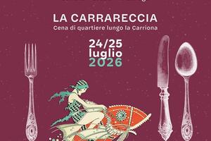 Con C/Art torna la Carrareccia: la cena sotto le stelle lungo la Carriona. Prenotazioni al via da lunedì 6 luglio