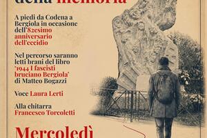 A piedi da Codena a Bergiola lungo i sentieri della memoria. Il 16 settembre un trekking urbano per ricordare l’eccidio
