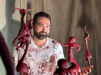 Lo scultore, docente e ricercatore dell'Università di Siviglia Bartolomé Palazón Cascales, ex studente Erasmus all'Accademia di Carrara,  ha rappresentato la città spagnola al festival C/ART