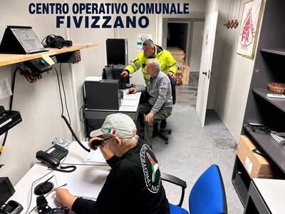 Intervento presso il campo scout in località Resti, nel comune di Fivizzano