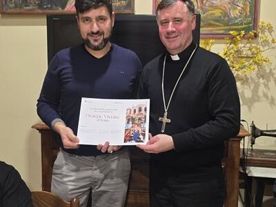 Dal cuore di Equi Terme a San Miniato il Presepe Vivente premiato dal Cardinale Rolandas Makrickas per il legame con il Presepe Vivente di Roma