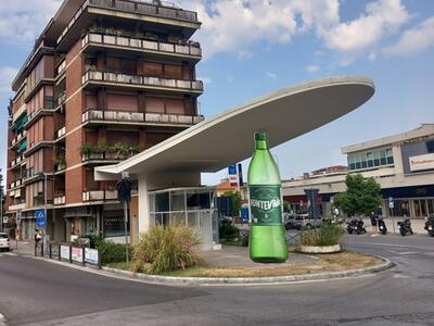 Stazione di distribuzione dell'acqua Fonteviva: la proposta di Franco Frediani per rilanciare la ex stazione Agip di Massa