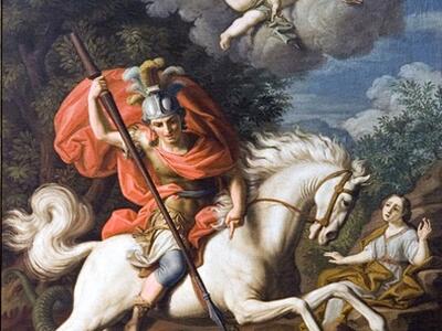 Festa di San Giorgio martire ad Albiano il 23 aprile