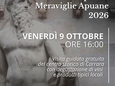 "Sapori e meraviglie apuane": una giornata alla scoperta di Carrara e delle sue bellezze