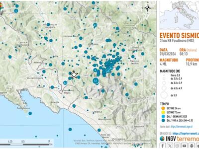 Terremoti in Lunigiana: l'analisi del professor  Carlo Meletti, sismologo dell’Istituto Nazionale di Geofisica e Vulcanologia