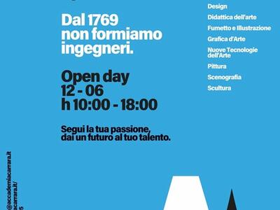 Accademia aperta: open day 12 giugno 2026
