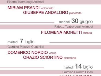 Quattro concerti di musica da camera a Carrara organizzati dal Circolo Musicale La Lugnola