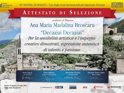 Da Massa a Spoleto: il marmo di Ana Maria Madalina Broscaru in mostra al 69° Festival