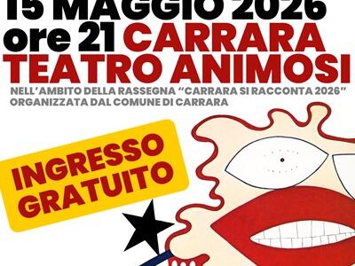 Tutto esaurito al Teatro Animosi per l’appuntamento di 'Carrara si racconta' tra parole e musica rock