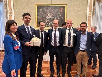 Agroalimentare - onorevole Amorese: " Orgoglioso della nostra tavola a Montecitorio"