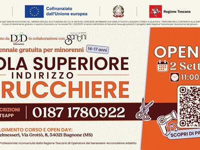 In Lunigiana ultimo Open Day prima della partenza della scuola superiore che forma i parrucchieri del futuro