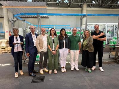 Visita del Consiglio Direttivo Sezione Alimentare di Confindustria Toscana Centro e Costa alle sorgenti e allo stabilimento EVAM