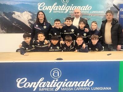 Confartigianato al fianco dei giovani della Carrarese per la "Festa del Pulcino 2026