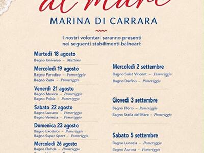 AVIS al Mare: AVIS Carrara e il suo Gruppo Giovani tornano negli stabilimenti balneari
