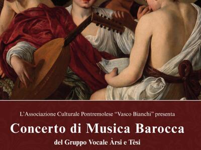 Concerto di musica barocca a Pontremoli l'11 aprile