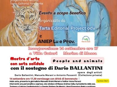 Tre giorni di Tarta Editorial: minifestival itinerante il 14, il 18 e il 20 settembre a Marina di Massa. Promoter d’eccezione: Dario Ballantini