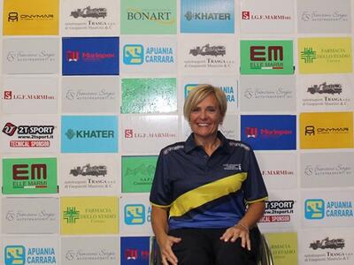 Campionati italiani paralimpici di Tennistavolo  in Cesena. Anna Menconi dell Usd Apuania Carrara tennistavolo  sfiora il podio nel doppio femminile