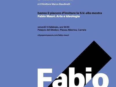 "Fabio Mauri. Arte e Ideologia": a Palazzo del Medico a Carrara la mostra curata da Angelo Capasso e organizzata dall'Accademia di Belle Arti