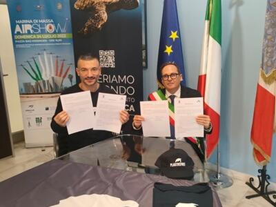 Firmato il Protocollo d’Intesa tra il comune di Massa e Plastic Free