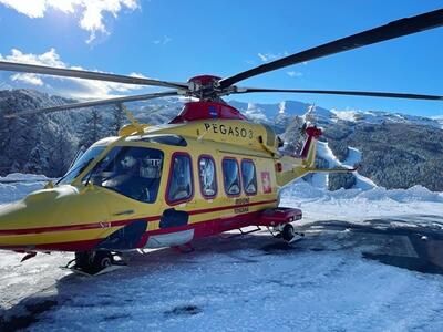 Quattro medici del servizio di elisoccorso Pegaso 3 in missione alle Olimpiadi invernali di Milano-Cortina 2026