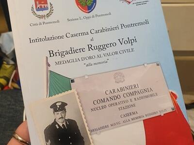 Pontremoli si stringe attorno alla memoria di un eroe: emozione e orgoglio per il Brigadiere Ruggero Volpi