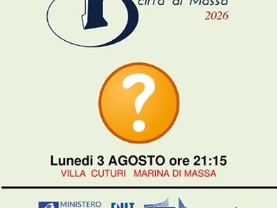 Lanciata la 13^ edizione del Premio Obelisco Città di Massa: la cerimonia finale sarà il 3 agosto a Villa Cuturi