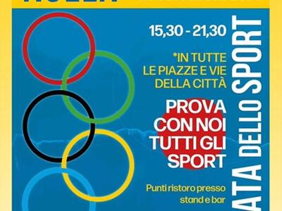 Aulla si prepara per la Giornata dello Sport: sabato 20 settembre attività sportive, tornei e campioni in tutto il centro città