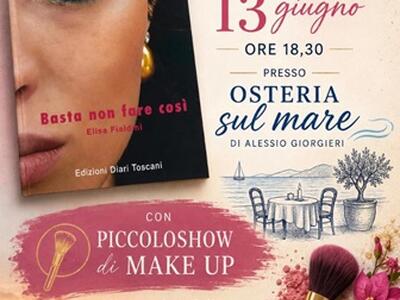 E' uscito il libro di Elisa Fialdini: "Basta non fare così": prima presentazione il 13 giugno a Massa