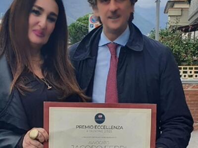 L’Associazione "La Rivincita" Conferisce il "Premio Eccellenza 2025" all'avvocato Jacopo Ferri per il Sostegno al Progetto contro la Violenza di Genere