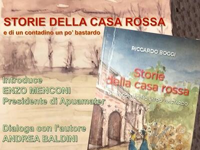 "Storie della casa rossa" di Riccardo Boggi: presentazione del libro il 22 gennaio a Palazzo Binelli di Carrara