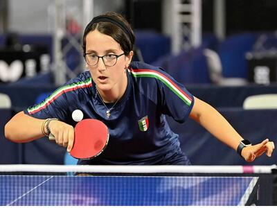 Claudia Bertolini, Apuania Carrara Tennistavolo, ai Campionati europei giovanili di tennistavolo a Gondomar in  Portogallo