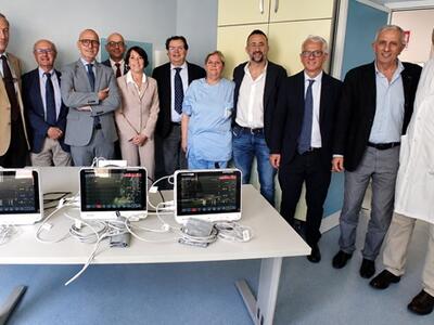 Tre Rotary Club uniti per la salute: donati tre monitor multiparametrici al Pronto Soccorso di Pontremoli