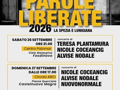 "Parole Liberate", i testi dei detenuti diventano canzoni: il festival arriva a Fosdinovo il 26 e 27 settembre