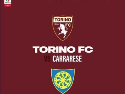 Una Carrarese gagliarda non riesce a compiere l'impresa e a superare i trentaduesimi di finale di Coppa Italia: decisivo Giovanni Simeone per l'1-0 finale a favore del Torino.