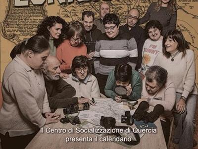 La Lunigiana finisce in un calendario speciale. Mercoledì mattina la presentazione del lavoro, al Centro di socializ-zazione di Quercia