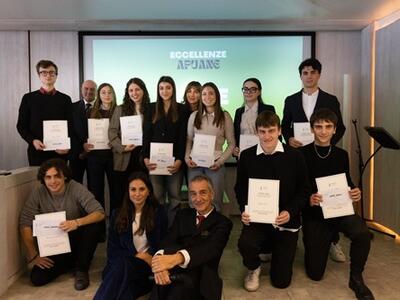 Fondazione Marmo ETS presenta “Eccellenze Apuane 2026”: 150 mila euro per i giovani del territorio e due nuovi bandi per scuole e giovani artisti.