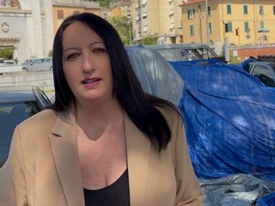 Serena Ribolini: "Noceto dimenticata: che fine hanno fatto le promesse sulla frana? Cadute come le transenne e i cartelli?"